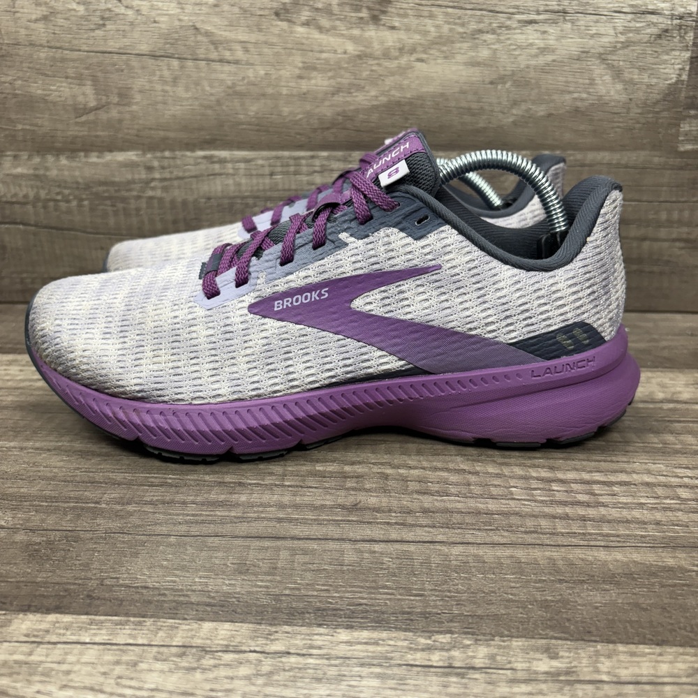 Brooks Launch 8 Purple Womens US Size 8 EUR 39 1203451B594 Running Shoes - Picture 4 of 10